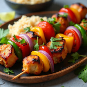 Brochettes de poulet