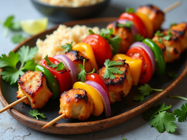 Brochettes de poulet