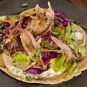 Porc effiloché cuit sous vide